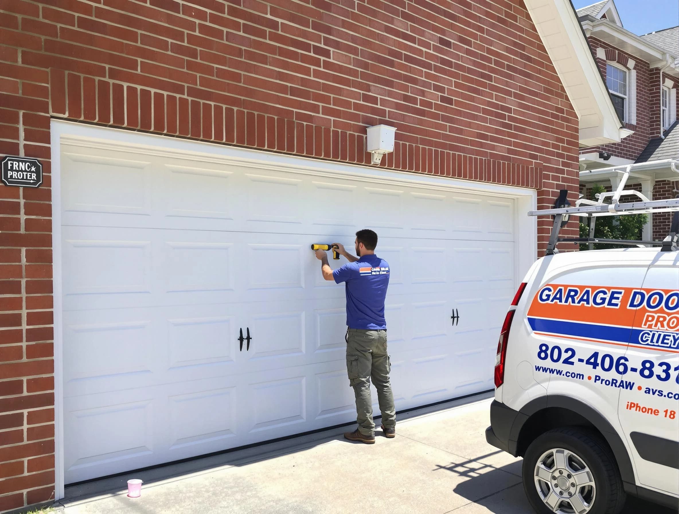 Local garage door repair service by Needham Garage Door Repair in Needham