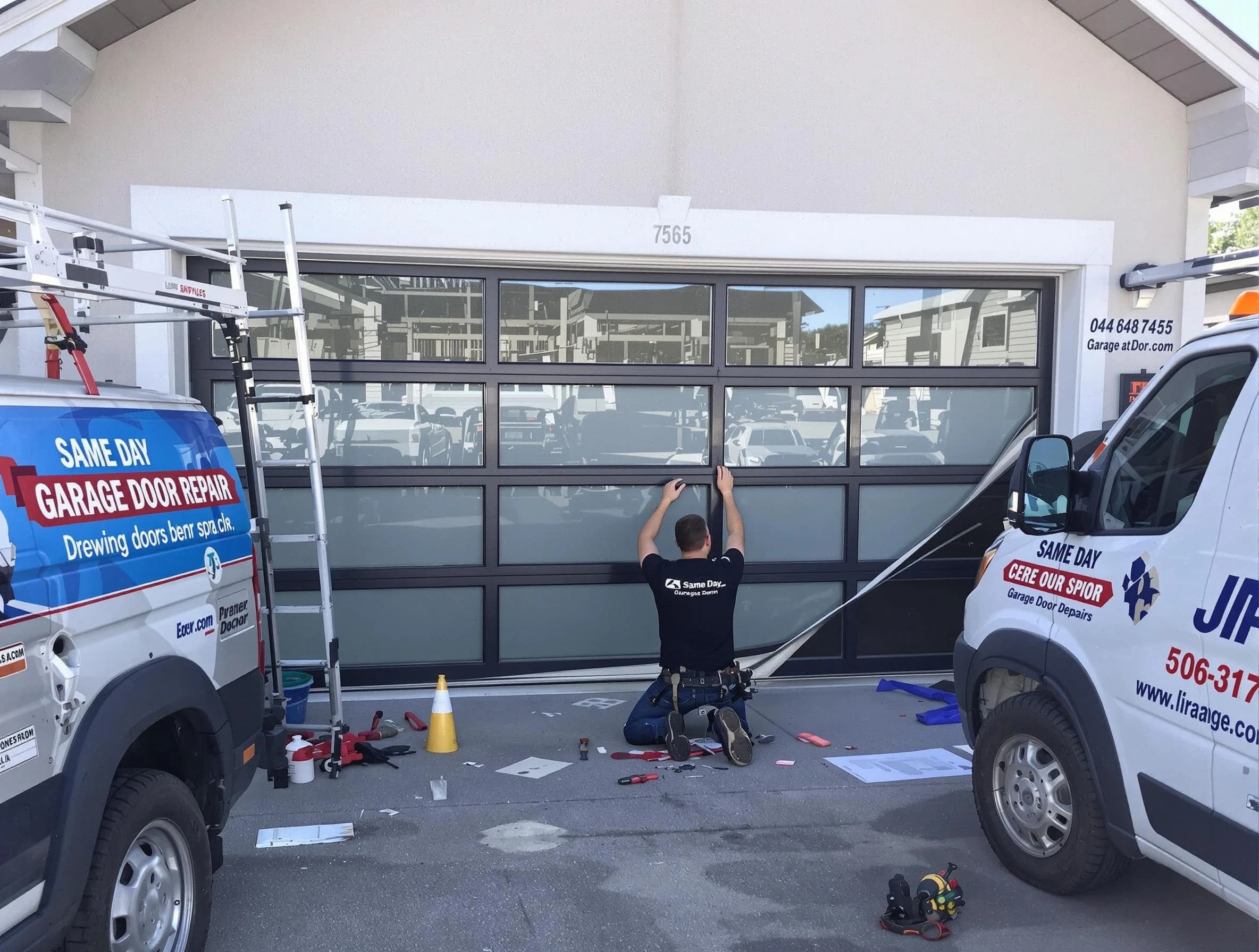Needham Garage Door Repair providing same-day garage door repair in Needham
