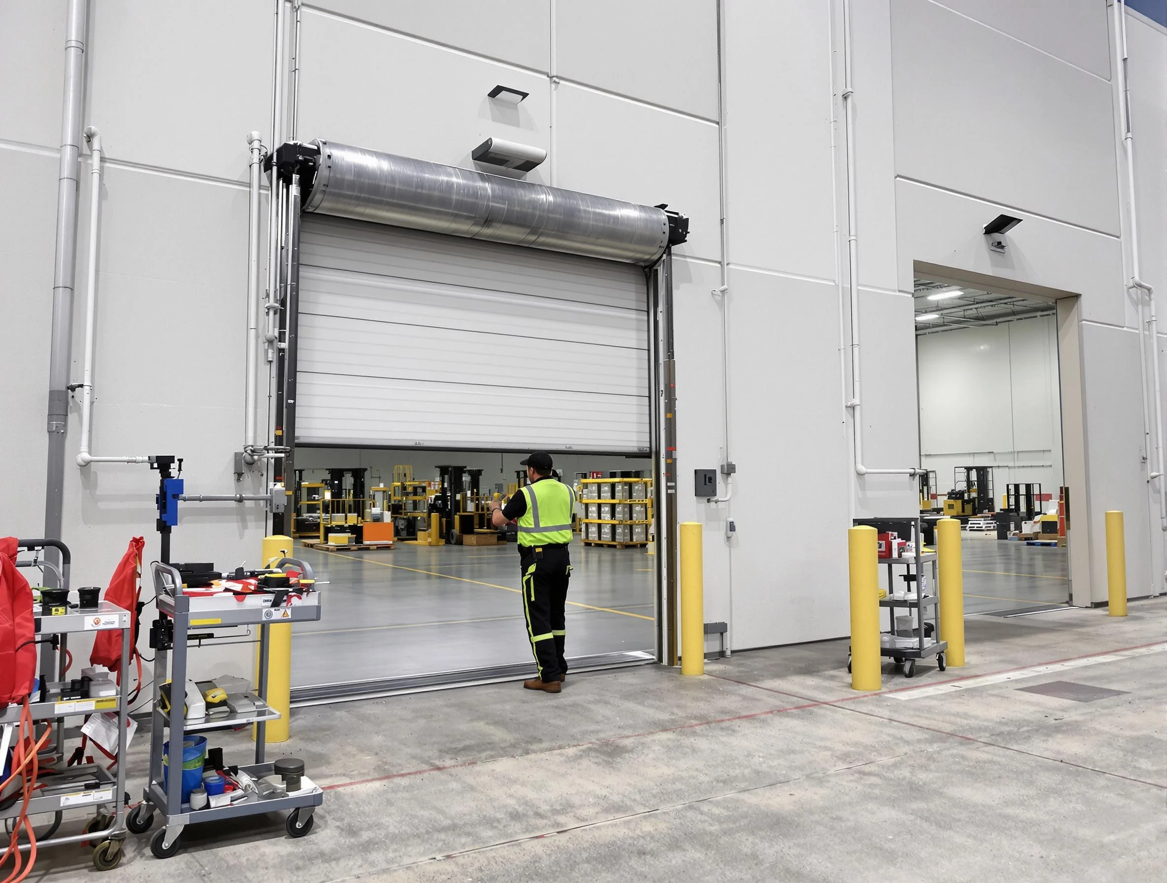 Commercial Garage Door Repair in Needham