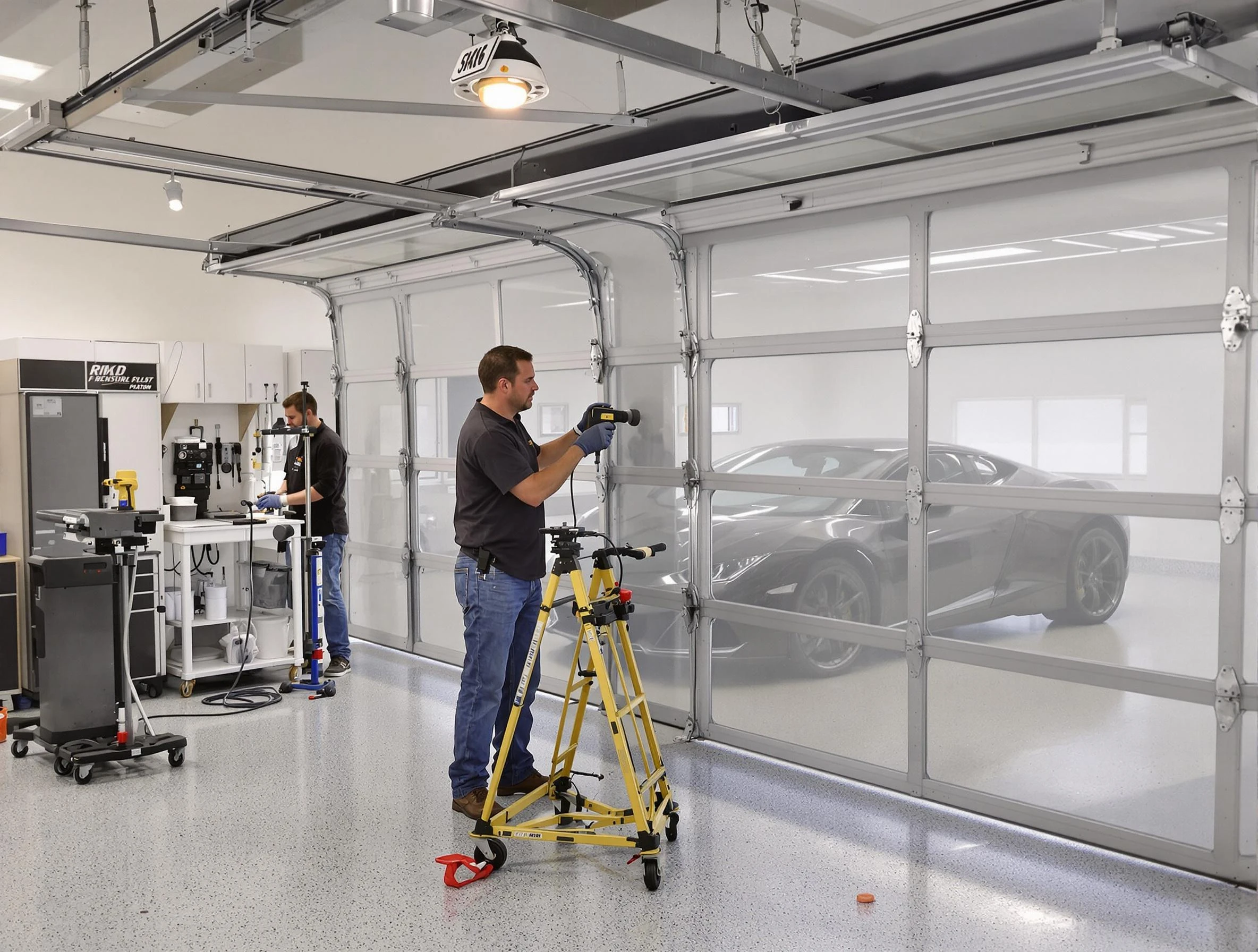 Garage Door Dents Repair in Needham