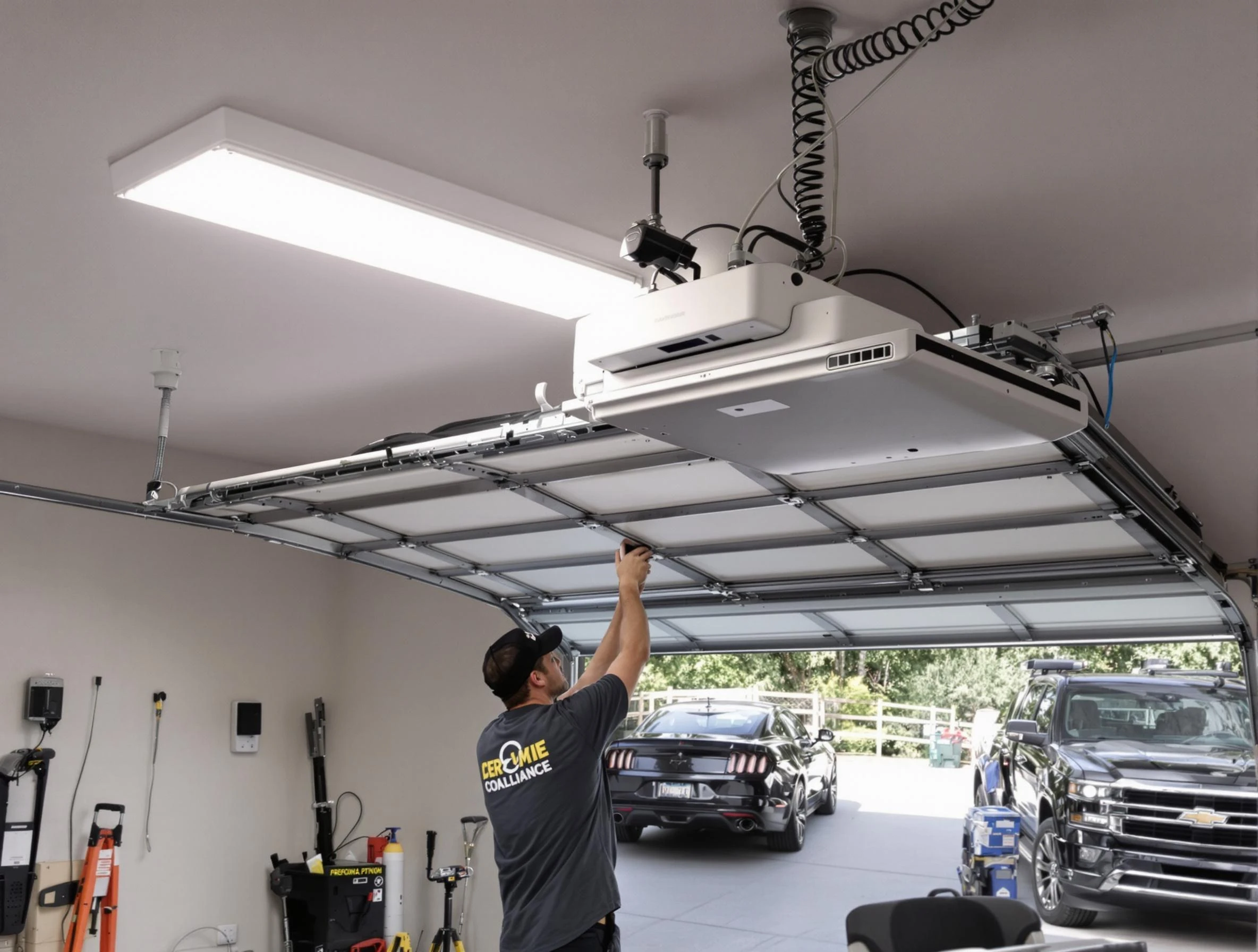 Garage Door Opener Installation in Needham