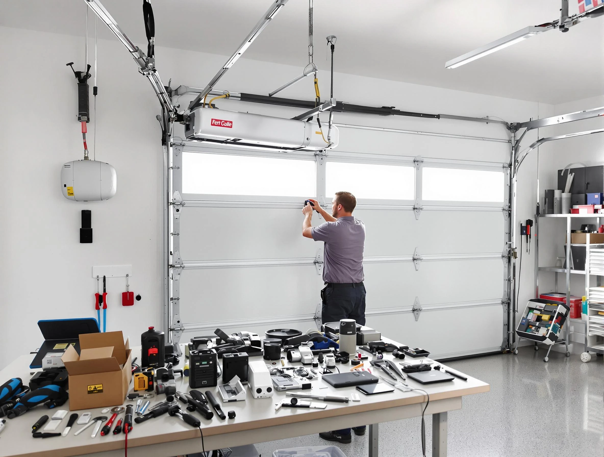 Garage Door Opener Repair in Needham